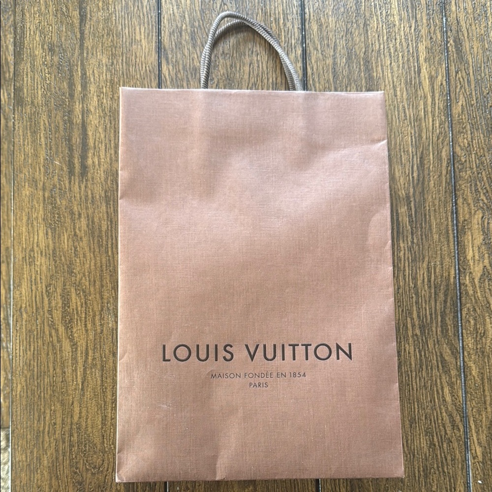 Louis Vuitton Brown Shopping Bag